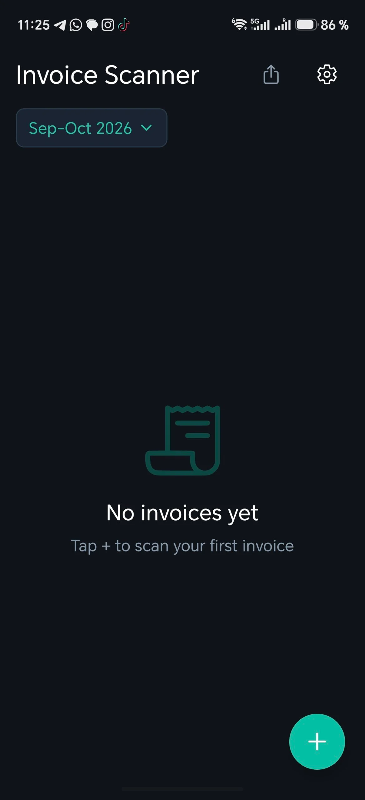 Invoice Scanner screenshot 1