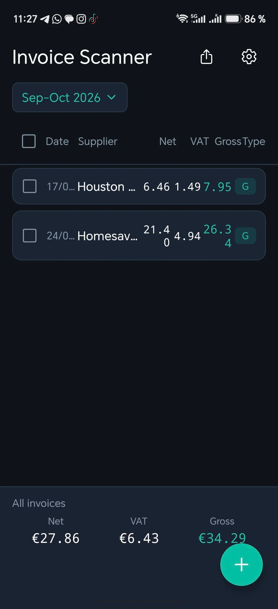 Invoice Scanner screenshot 4